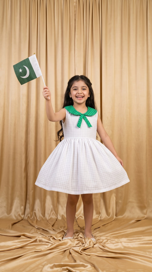 14th August Special Cotton Frock (M041)